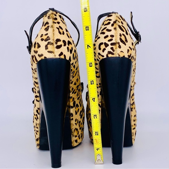 TUK leopard shoes size 9 - Picture 3 of 6